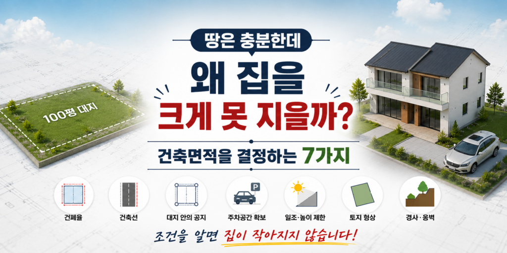 건축면적을 결정하는 7가지