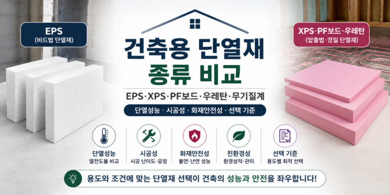 건축용 단열재 종류