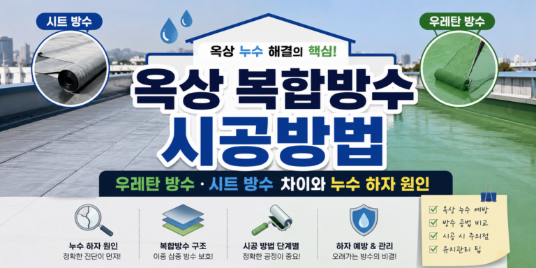 옥상 복합방수