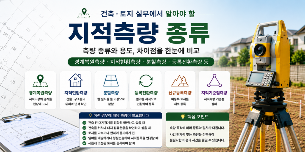 지적측량 종류 썸네일