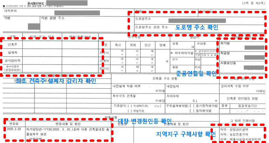 총괄표제부 확인사항2